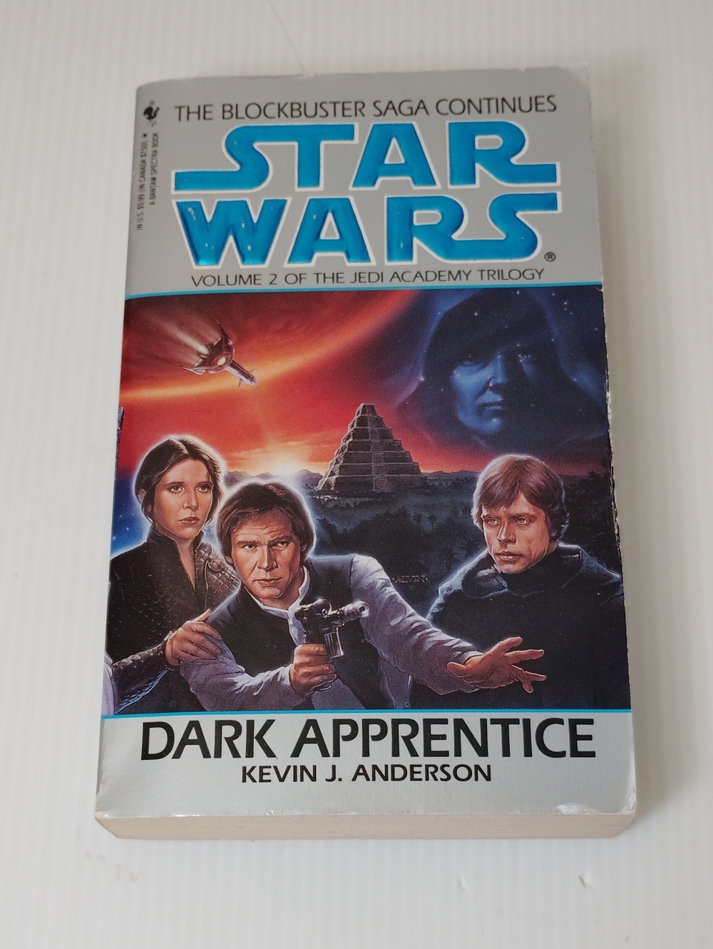 6 For $6 Star Wars: Dark Apprentice by Kevin J. Anderson - Silver/Blue Cover